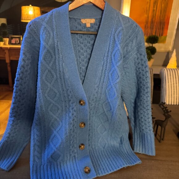 JCrew, Wool Cardigan, Size XS - Picture 1 of 3
